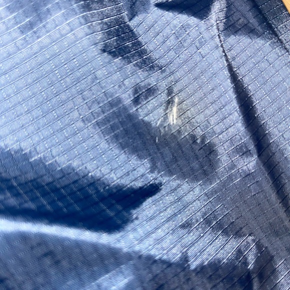 Men's Size Large Bimini Bay Outfitters Navy Rugged Waterproof Raincoat w/ Hood - Picture 7 of 7